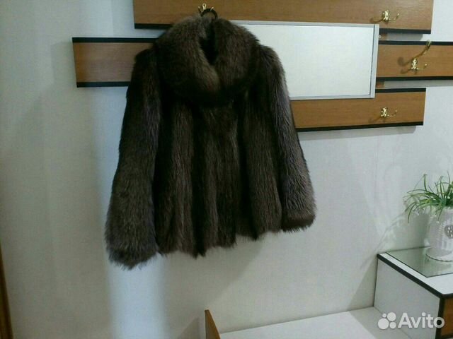 Шуба из енота Шуба из енота