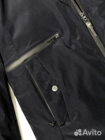 Emporio Armani EA7 пуховик с капюшоном Emporio Armani EA7 пуховик с капюшоном