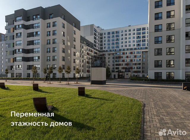 1-к квартира, 41.7 м², 9/16 эт.