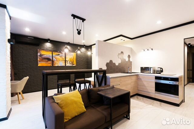

Квартира-студия, 45 м², 2 кровати