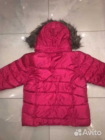 Куртка зимняя для девочки на рост 98 см