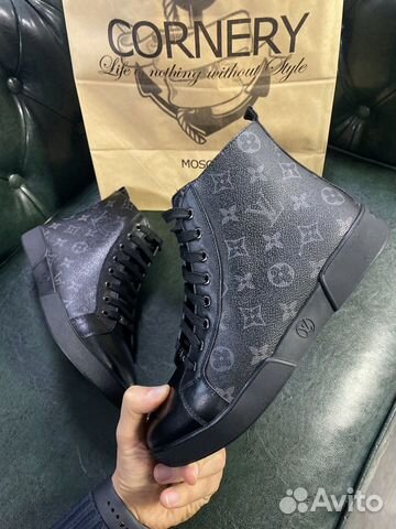 Высокие Кеды Louis Vuitton на осень / зиму