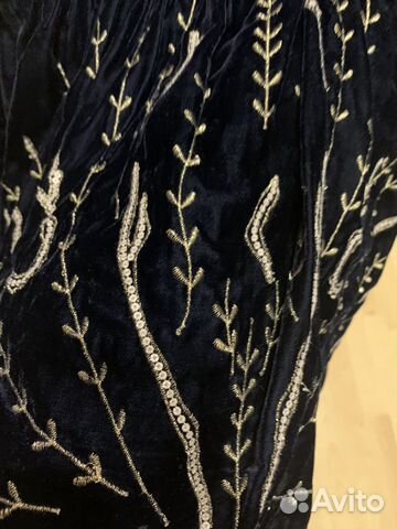 Бархатное платье Zara 3 года