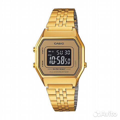 Часы наручные casio LA-680WGA-9B