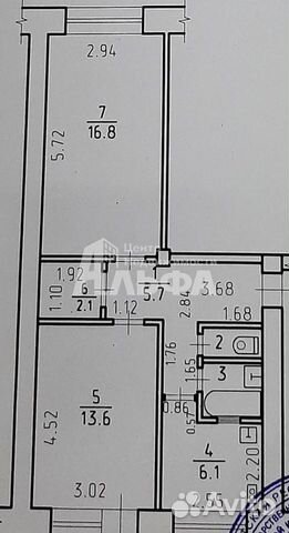 2-к квартира, 47.6 м², 4/5 эт. 2-к квартира, 47.6 м², 4/5 эт.