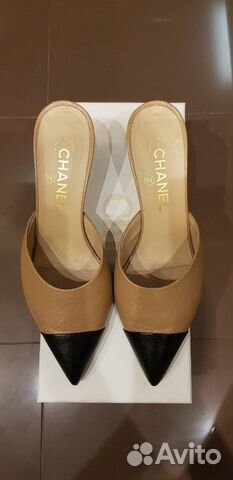 Chanel кожаные туфли, оригинал Chanel кожаные туфли, оригинал