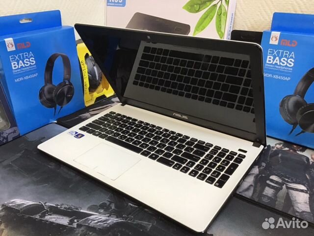 Красивый ноутбук Asus 2ядра/4RAM/320HDD в идеале