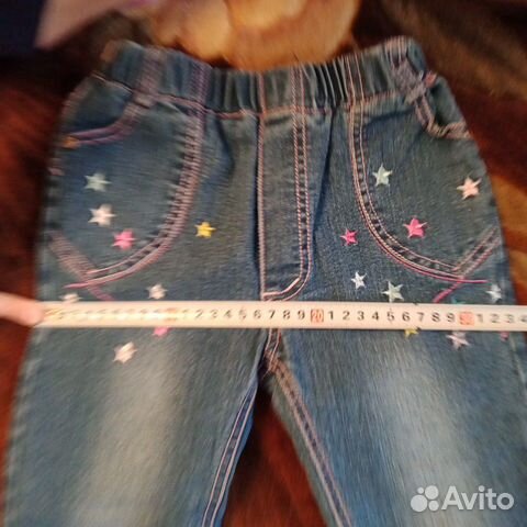 Джинсы на флисе Джинсы на флисе