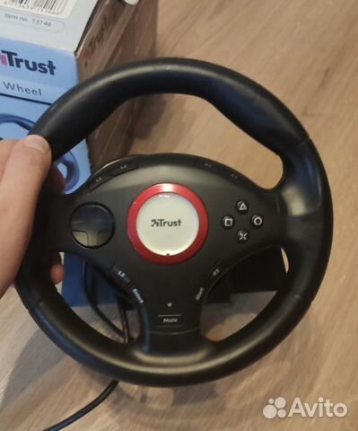 Игровой руль с виброотдачей для компьютера/PS Игровой руль с виброотдачей для компьютера/PS