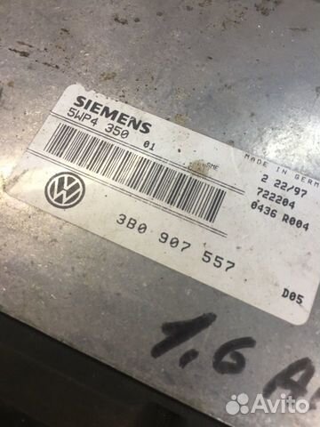 Блок управления двигателем VW Passat 97-00 1,6 (AH Блок управления двигателем VW Passat 97-00 1,6 (AH