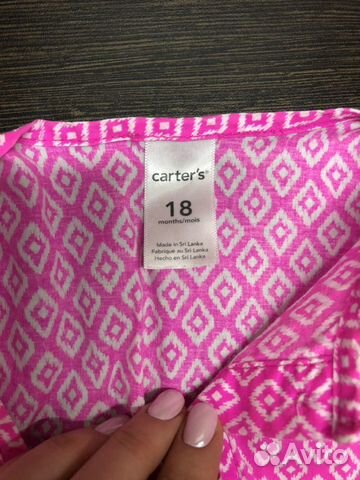 Летний комбинезон Carter’s 18 мес