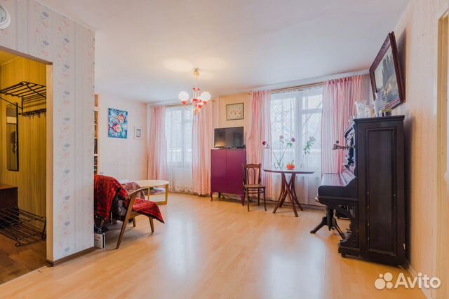 4-к квартира, 59.6 м², 3/5 эт.