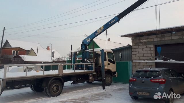 Манипулятор Самопогрузчик Воровайка Кран 5т/3т