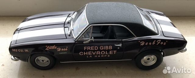 1/18 Exact Detail Chevrolet Camaro Fred Gibb 1967