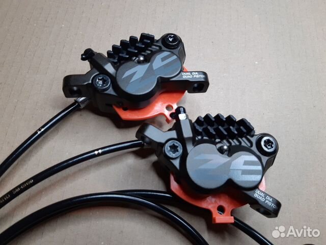 Новые тормоза Shimano Zee BR-M640 (4 поршня)