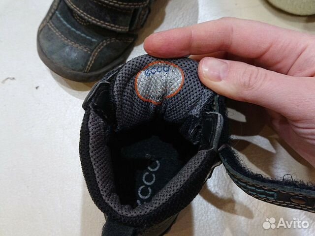 Ботинки демисезонные ecco gore tex