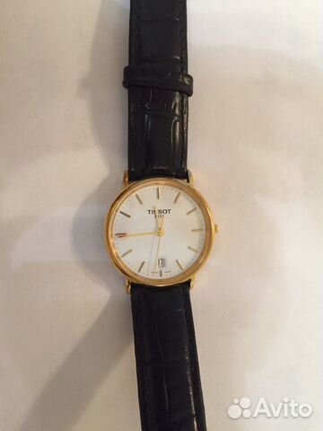 Часы Tissot, позолоченные, T882K, оригинал