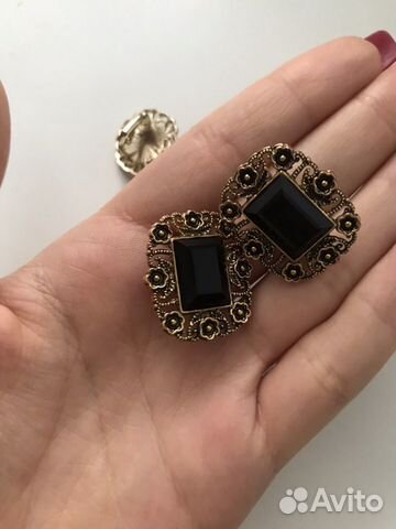 Винтажные серьги Винтажные серьги