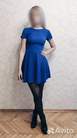 Короткое платье с юбкой-солнцем из Love Republic Короткое платье с юбкой-солнцем из Love Republic