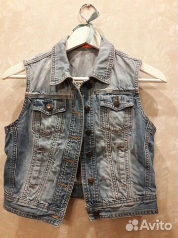 Джинсовая жилетка Джинсовая жилетка