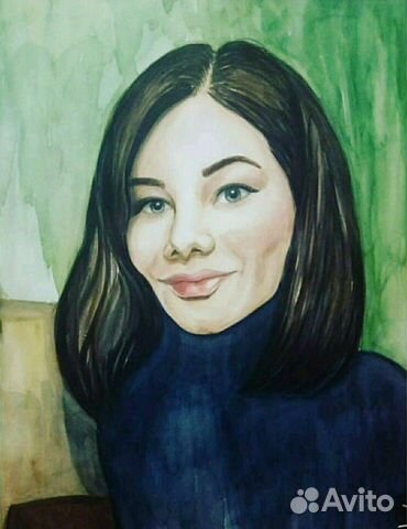 Нарисую портрет по фото на заказ