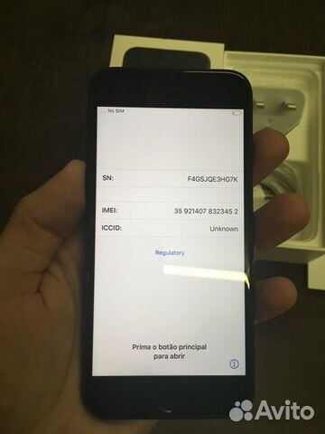 iPhone 7 серый космос 128 гб