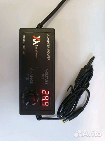 Адаптер регулируемый 4-24 вольта