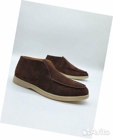 Лоферы замшевые Loro Piana Лоферы замшевые Loro Piana