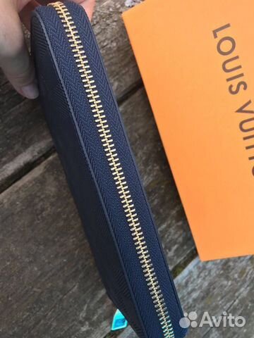 Новый мужской кошелек портмоне кожа Louis Vuitton Новый мужской кошелек портмоне кожа Louis Vuitton