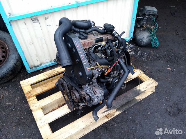 Двигатель VW Golf3 1.9TD(AAZ)