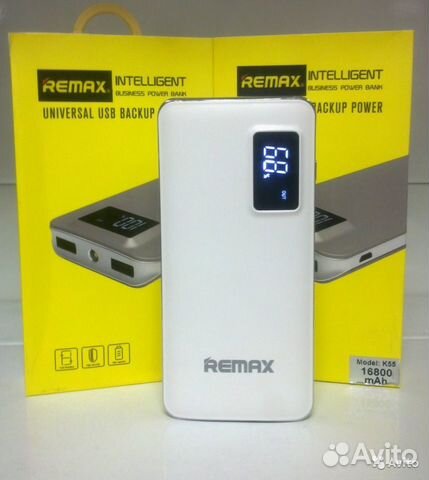 84942303606 Power Bank внешний аккумулятор Remax 16800 mAh