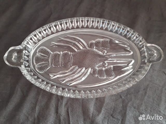 Хрустальное блюдо, СССР Хрустальное блюдо, СССР