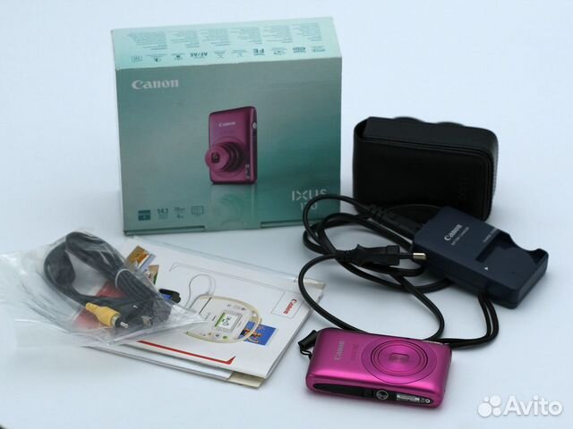 Сверхтонкая фотокамера Canon Digital ixus 130 роз Сверхтонкая фотокамера Canon Digital ixus 130 роз