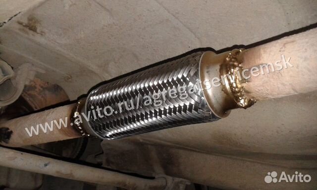 Гофра глушителя Kia Picanto Замена