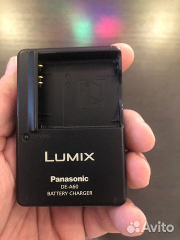 Зарядка DE-A060 аккумулятора фотоаппарата panasoni