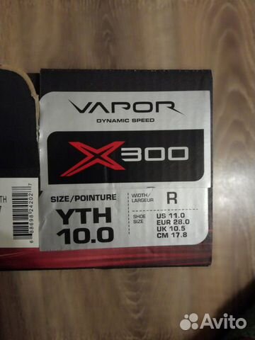 Коньки детские, bauer vapor x300, 28 размер