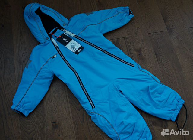 Новый зимний комбинезон Molo atomic blue р-р 92 Новый зимний комбинезон Molo atomic blue р-р 92