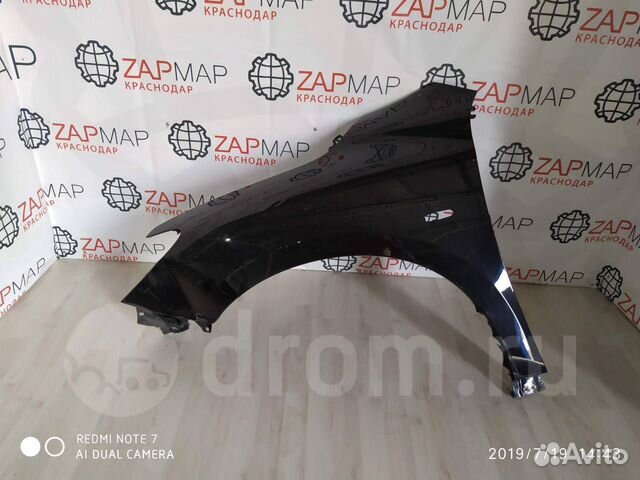 Крыло переднее левое Toyota Camry V40 XV40 Крыло переднее левое Toyota Camry V40 XV40
