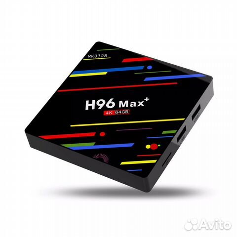 Смарт Тв приставка H96 Max+ 4K 4GB/64GB