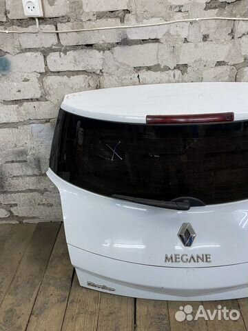 Крышка багажника Renault Megane 2 хэтчбек в сборе Крышка багажника Renault Megane 2 хэтчбек в сборе