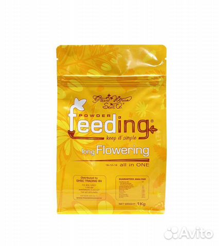 Удобрение Powder Feeding Long Flowering 125гр