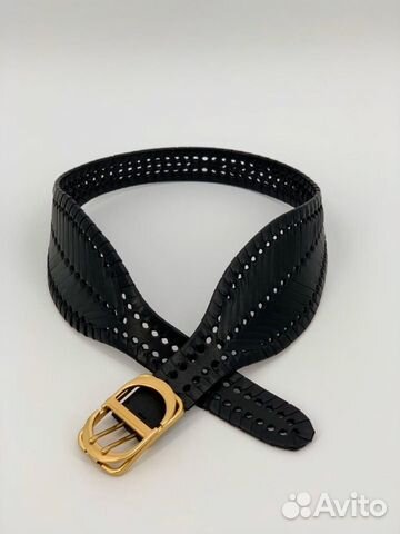 Новый женский ремень пояс кожа Christian Dior