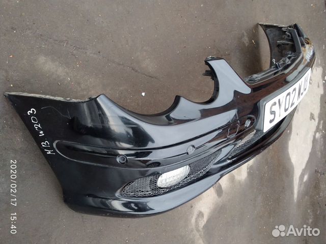 Бампер передний Mercedes AMG W203 Sport Coupe