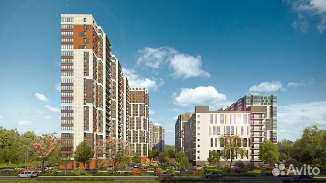 1-к квартира, 35.9 м², 10/22 эт. 1-к квартира, 35.9 м², 10/22 эт.