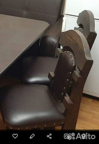 Стул из массива сосны