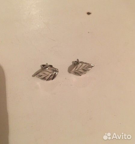 Серьги СССР (серебро)