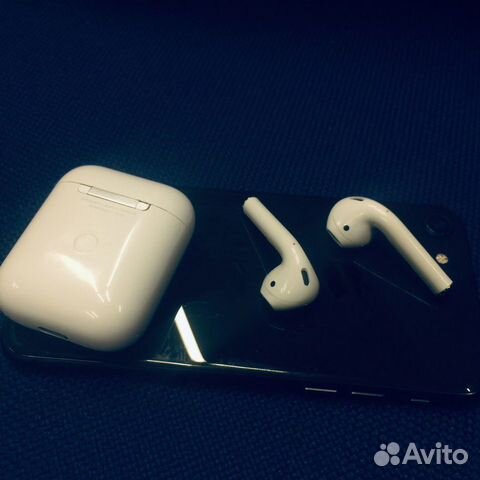 AirPods 2 Ростест + подарок чехол