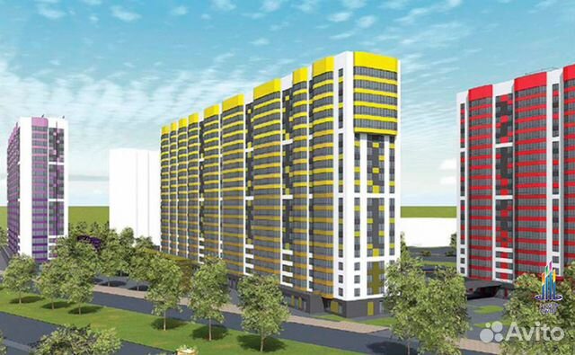 1-к квартира, 42.5 м², 18/19 эт.