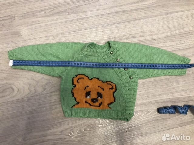 Костюм вязаный детский