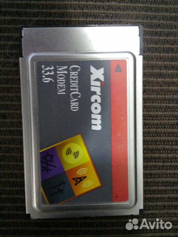 Pcmcia Модем для ноутбука Xircom